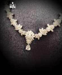 Cliomora Full Bridal Royal Set Fully Made Zirconium Stones NEW 2021