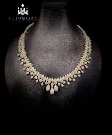 Cliomora Jewelry Set Stylish Modern CZ Cubic Zirconia Stones NEW 2021