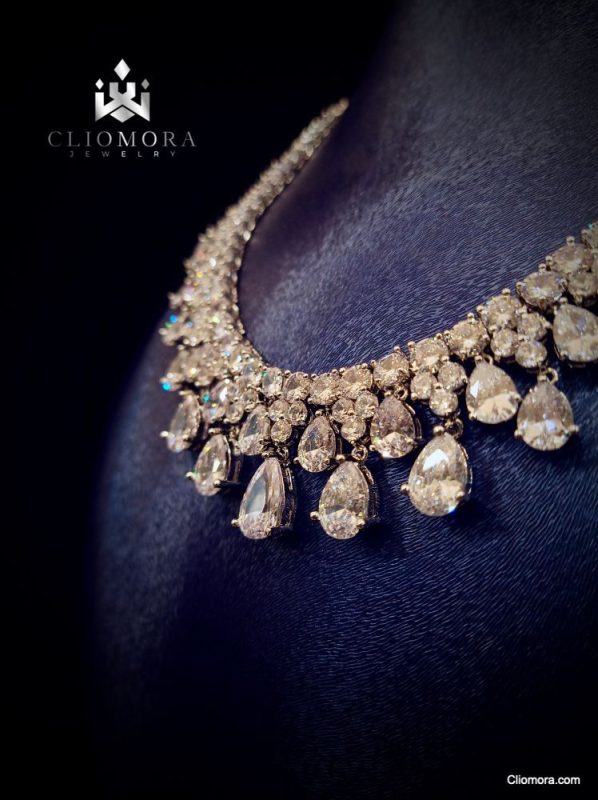 Magnificent Cliomora Set CZ Cubic Zirconia ZKS76