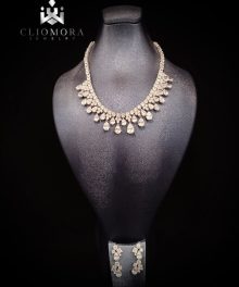 Magnificent Cliomora Set CZ Cubic Zirconia ZKS76