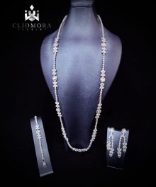 Incredible Cliomora Jewelry Set CZ Cubic Zirconia ZKS62