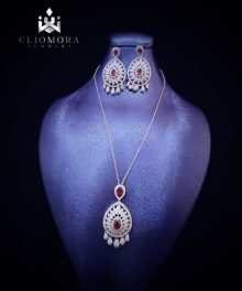 Royal Jewelry Set Cliomora CZ Cubic Zirconia ZKS54
