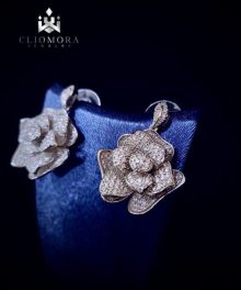 Jewelry Set Peculiar Cliomora CZ Cubic Zirconia ZKS43